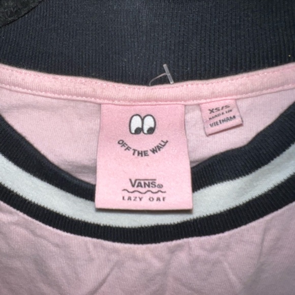 Vans Pink/Checkered Long Sleeve - Picture 2 of 3